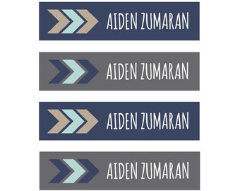 FAST SHIPPING! Clothing Labels, Clothing Name Labels, Iron-On, Fabric Labels, Clothing Name Tags, Fabric Name Tags School Daycare Camp Boy