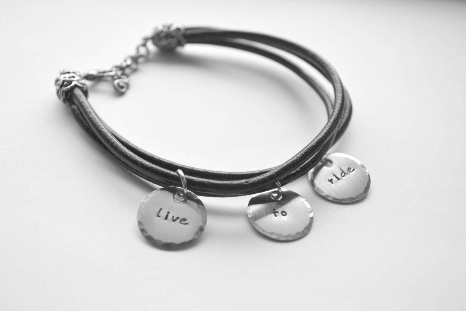 leather mothers bracelet