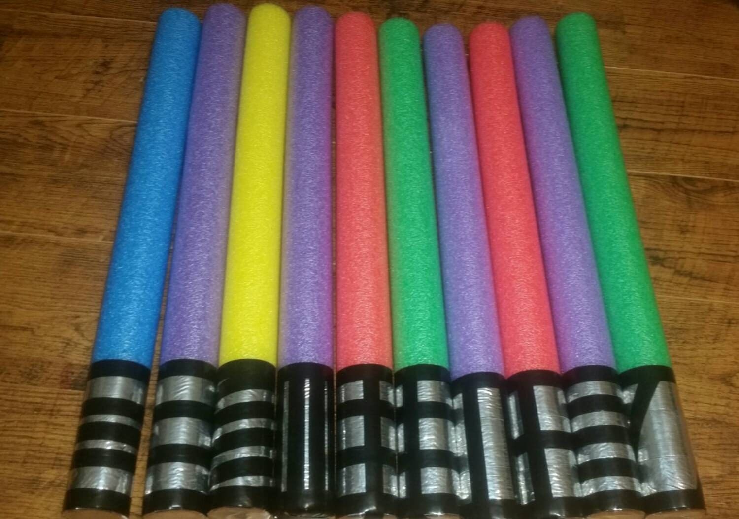 20 star wars pool noodle light saber party by 20 star wars pool noodle light saber party by