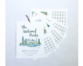 2017- Edition #1 National Park Calendar