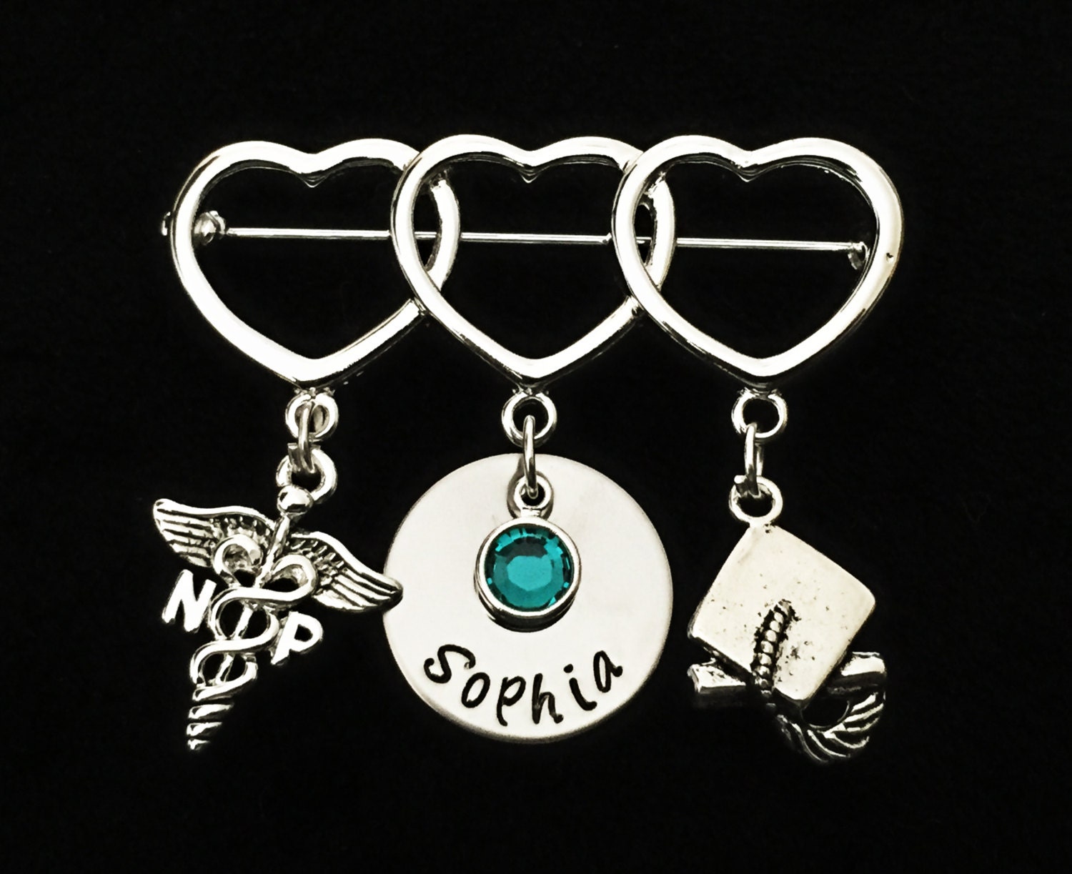 RN/NP Nurse Necklace Nurse Practitioner Jewelry Nursing