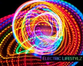 Seamless Connection - Strobing led Hula Hoop - The Fusion