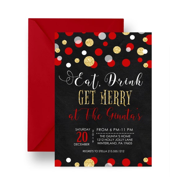 Holiday Get Together Invitation 9