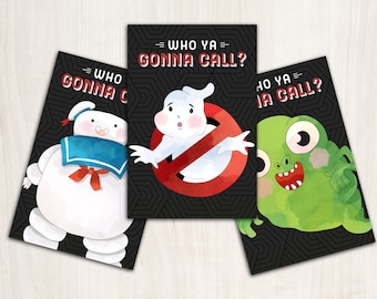 Ghostbuster Party Decor Posters - Ghostbusters Party Supplies - Digital Party Game - {INSTANT DOWNLOAD}