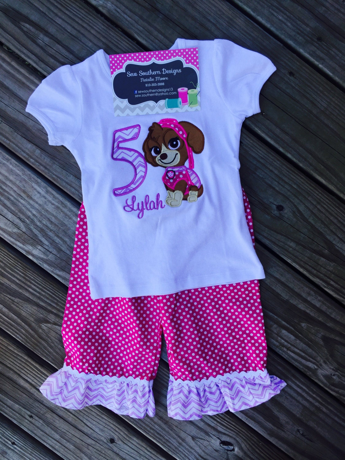 Skye Paw Patrol Birthday shirt