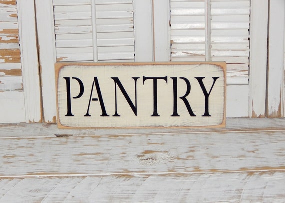 Pantry Sign Wall Decor Country Home Decor Signs