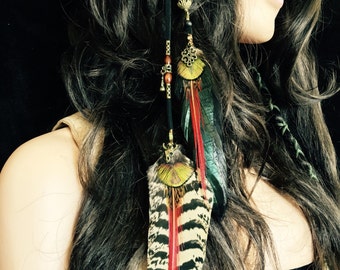 Aditi Feather Hair Clip