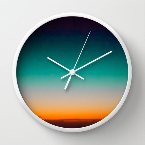 Vintage Sunrise wall clock