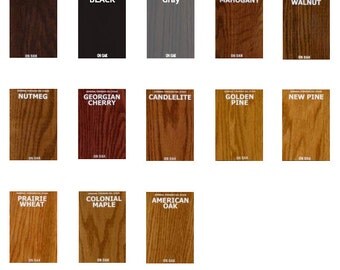 General Finishes Gel Stain- Pint or - Furniture Oil Topcoat- Java Wood finish!