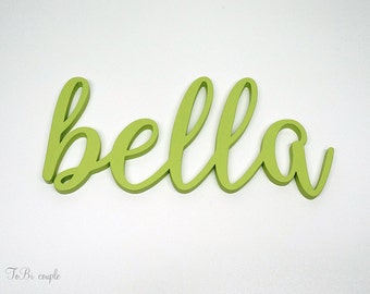 Wooden name or word, home decor, wall decor
