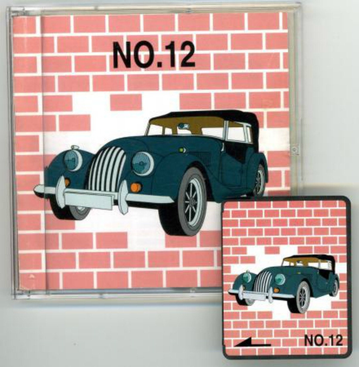 Brother Embroidery Machine Card No. 12 Transportation Cars