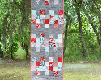 Winter's Lane Mini Charm Mix Table Runner 14.5"x 59.5"