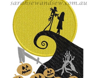 Nightmare Before Christmas Embroidery Design