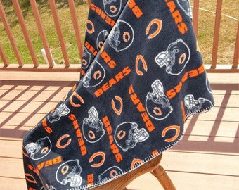 Chicago Bears Fleece Throw - Traditional Print