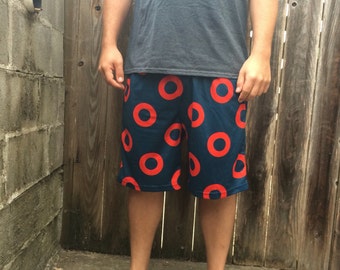 Men's Fishman Gym / Basketball Shorts Phish Shorts / You Enjoy My Shirt