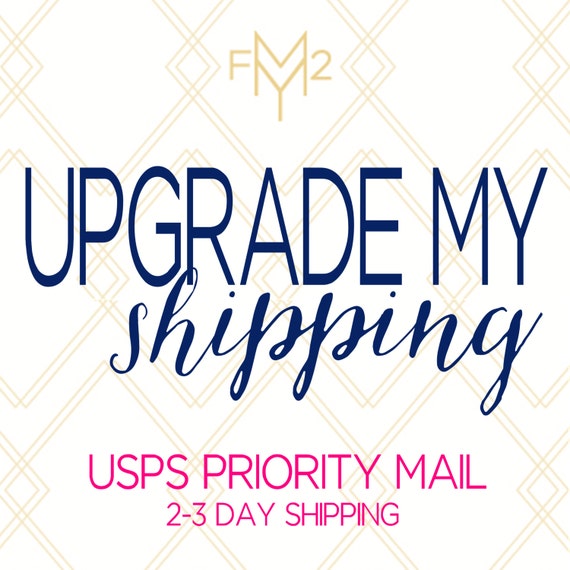 2-3 Day USPS PRIORITY Mail UPGRADE // Shipping Upgrade Only // Il_570xn