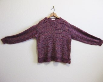 Rose Mohair Sweater Small Medium