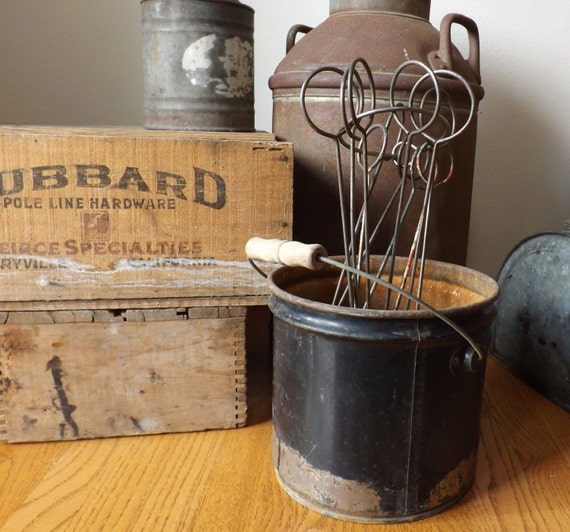 Surveyor's Chaining Pins Vintage Survey Tool Idustrial