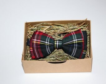 Bow tie, Red-green bow tie, Striped bow tie, Bow tie for men, Mens bow tie, Bow tie for boys, Wedding bow tie, Party bow tie, Rustic bow tie