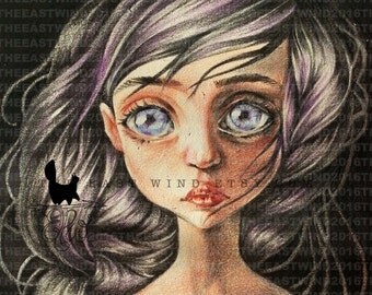 Art print postcard 'Untitled'