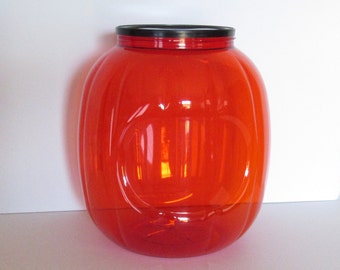 Large Plastic Pumpkin Container for repurposing