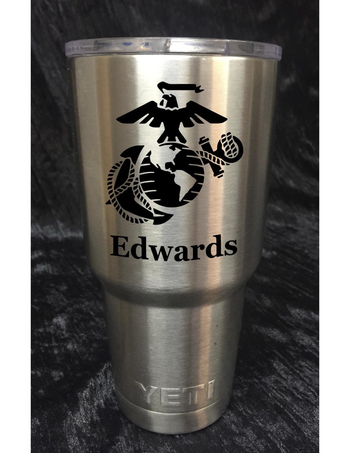 yeti 30 oz rambler engraved
