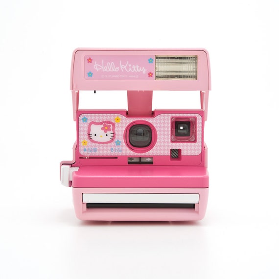Polaroid Hello Kitty Instant Camera Rare 90s Polaroid 600
