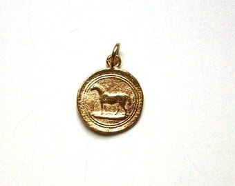 Horse Charm, Wax Seal Horse, Equestrian Jewelry, Equestrian Charm, Horse Pendant, Charm Bracelet