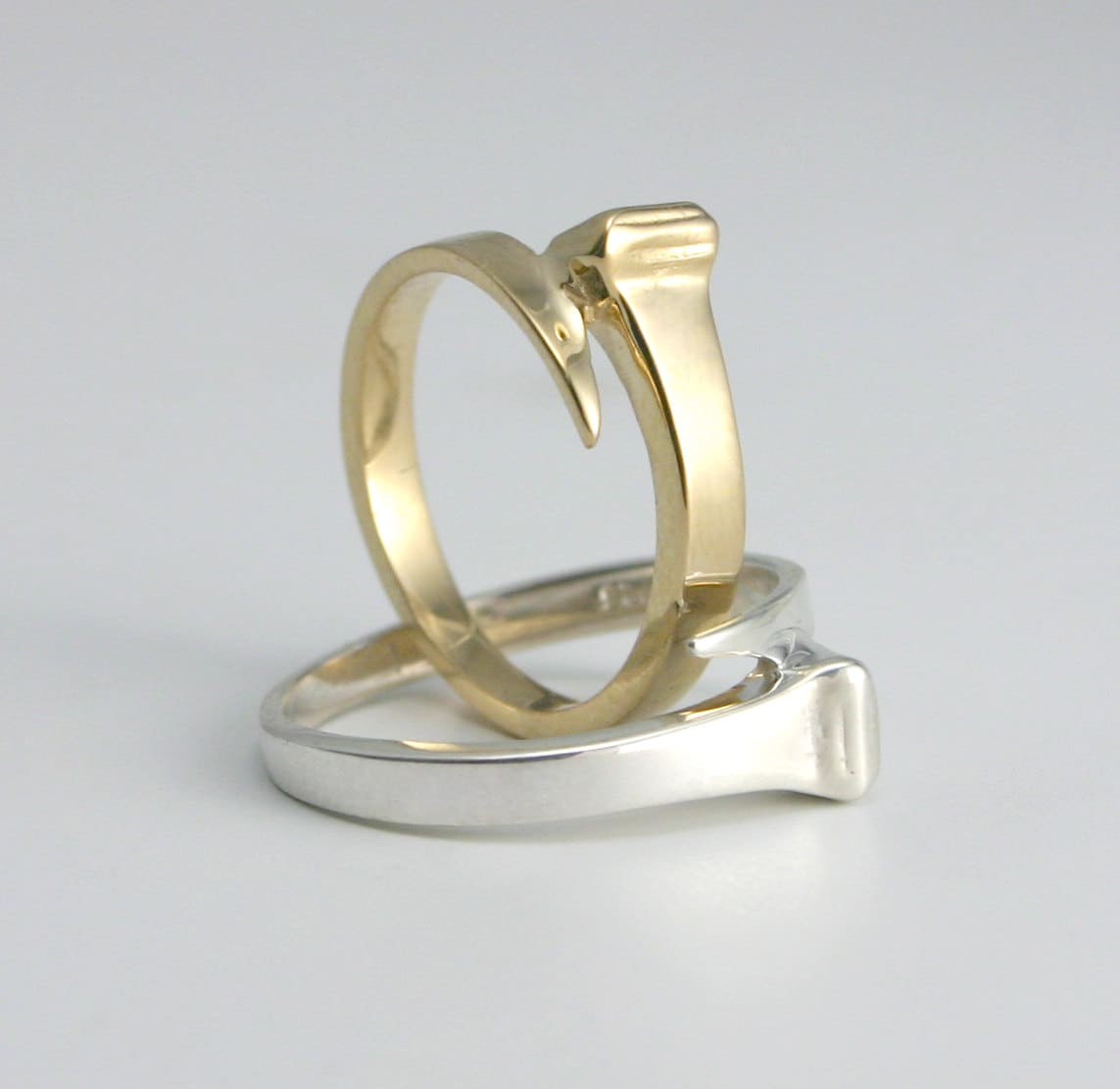 Equestrian Horseshoe Nail Adjustable Ring Horseshoe Jewelry