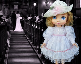 Disney Animator doll clothes / Disney princess dress / Disney toddler doll / Disney Store doll / Disney Park doll / Holiday doll dress