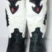 Bottines Cowboy Lucchese Homme 12 D - Autruche Noir Cerise - Fabriquées Aux USA
