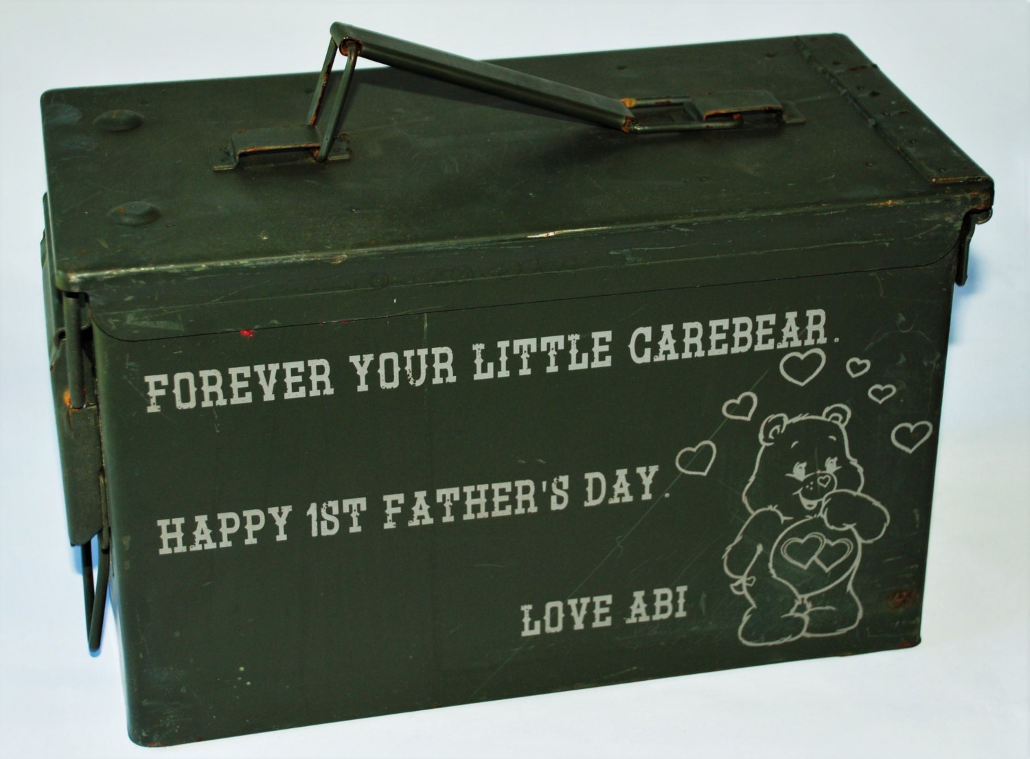 Ammo Box Gift for Men Personalized Laser Engraved Ammo Box