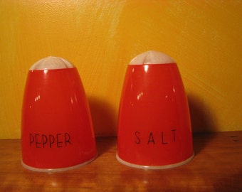 Vintage Mid Century Salt and Pepper Shakers