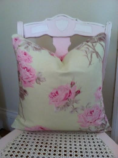 Cottage Chic Pillow Cover Shabby Chic Tanya Whelan French
