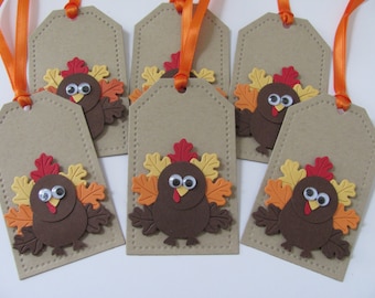 Thanksgiving Gift Tags, Turkey Gift Tags, Thanksgiving Tags, Fall Gift Tags, Turkey Tags, Fall Tags, Thanksgiving Decorations, Autumn Tags