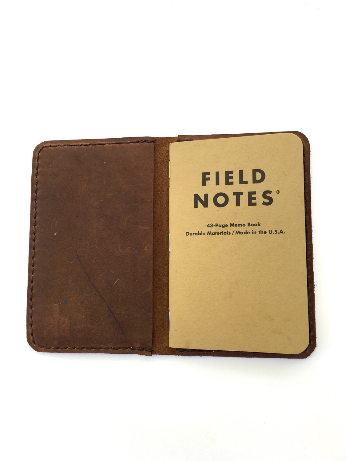 Leather Field Notes Notebook Cover by SaltRiverLeather on Etsy
