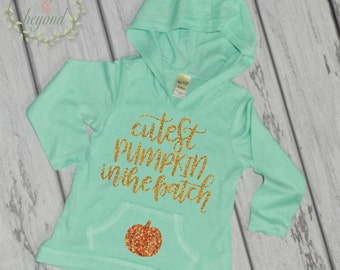 Baby Halloween Outfit Pumpkin Patch Outfit Cutest Pumpkin in the Patch Outfit for Baby Girl Fall Birthday Outfit Halloween, Thanksgiving 028