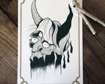 LIMITED Japan Creep - Tattoo print 50/50 signed
