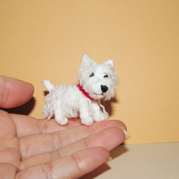 west highland terrier cuddly toy