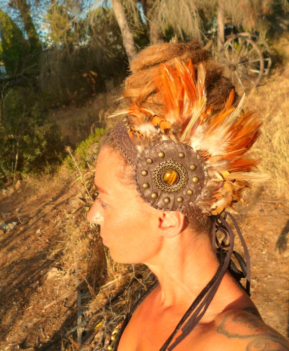 Tribal Fusion Headband By Belisamag Burning Man Headband