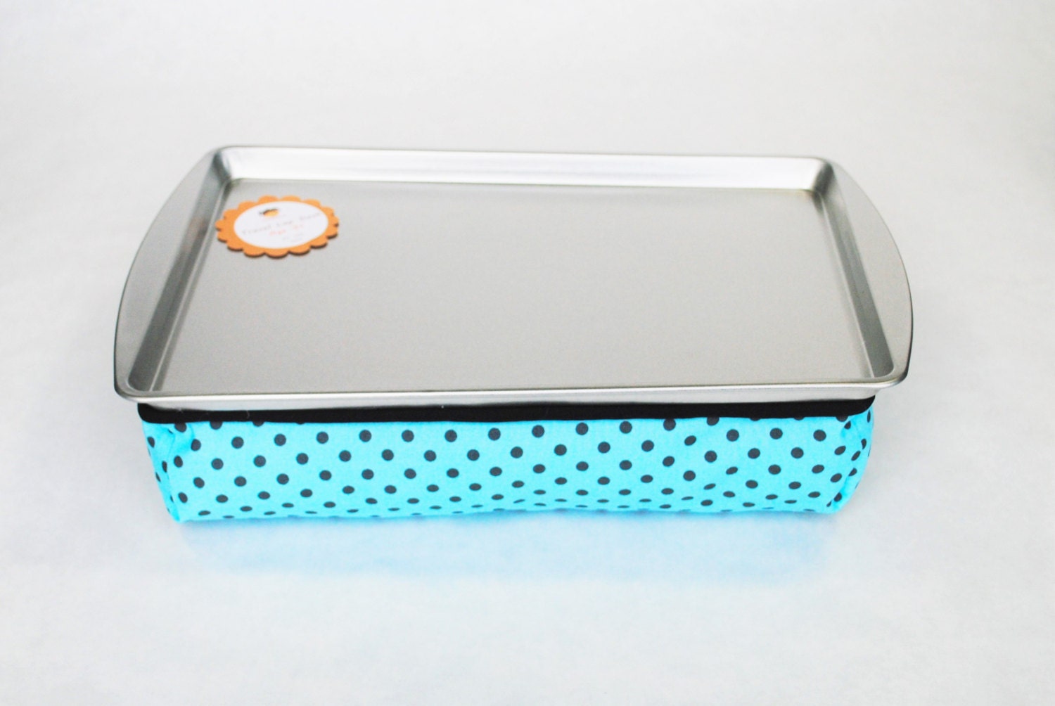 Travel Lap Desk Blue Polka Dot Travel Lap Desk Kid's by KidEssence