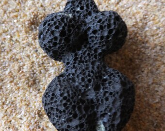 Lava Rock Fertility Goddess