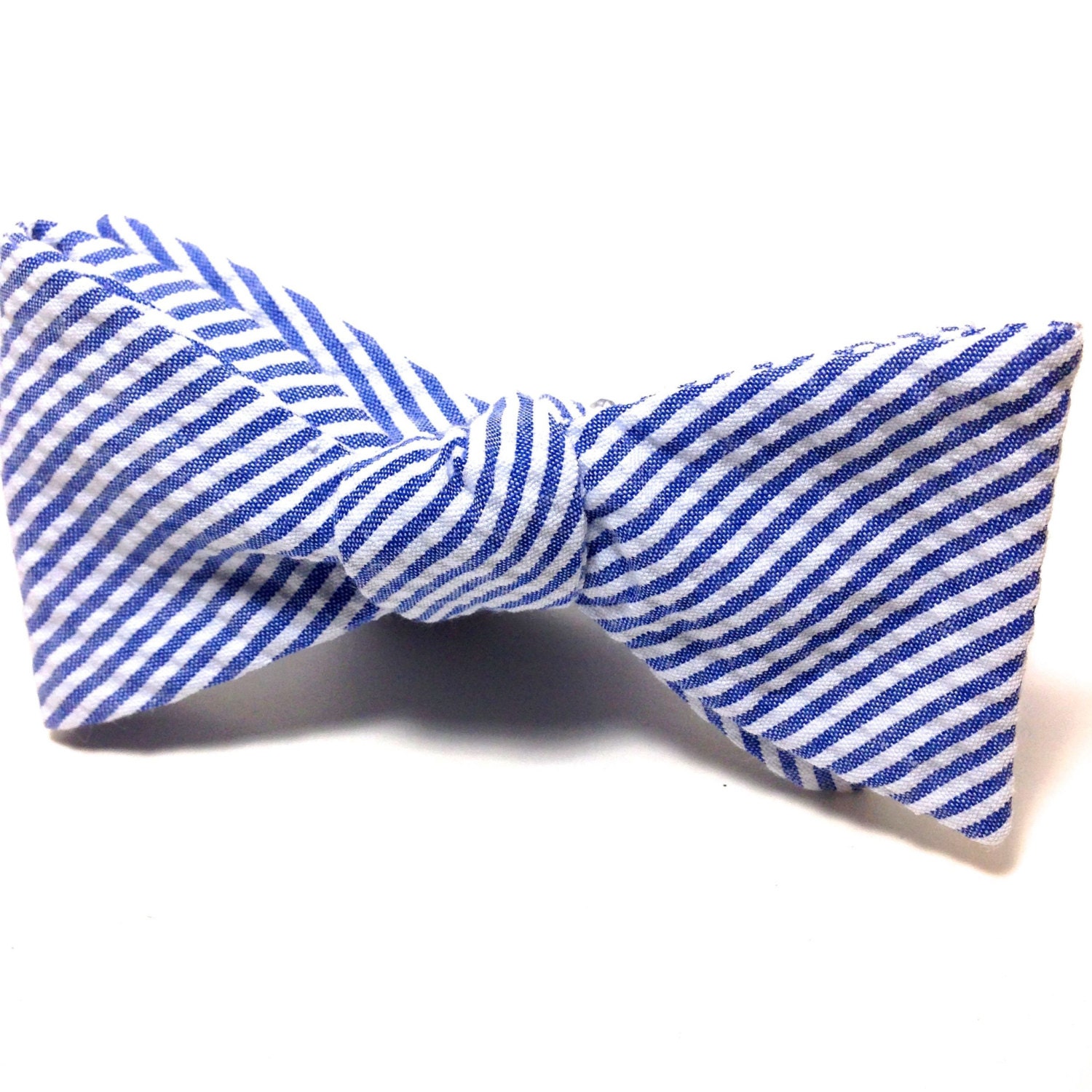 mens seersucker bow tie