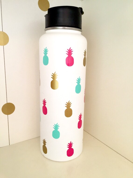tumbler hydro flask Flask Yeti Decal Set Pineapple HappyTuesdaySigns for Hydro by