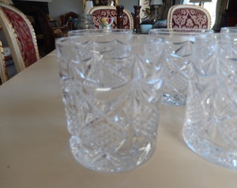 NINE TUMBLER GLASSES