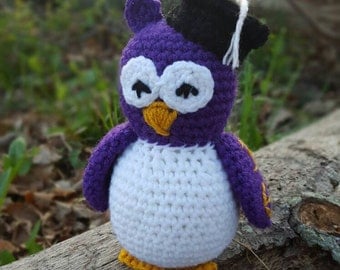 stuffed graduation owl