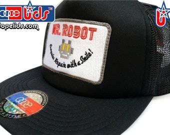 smART-patches Mr. Robot Patch Trucker Hat Cap