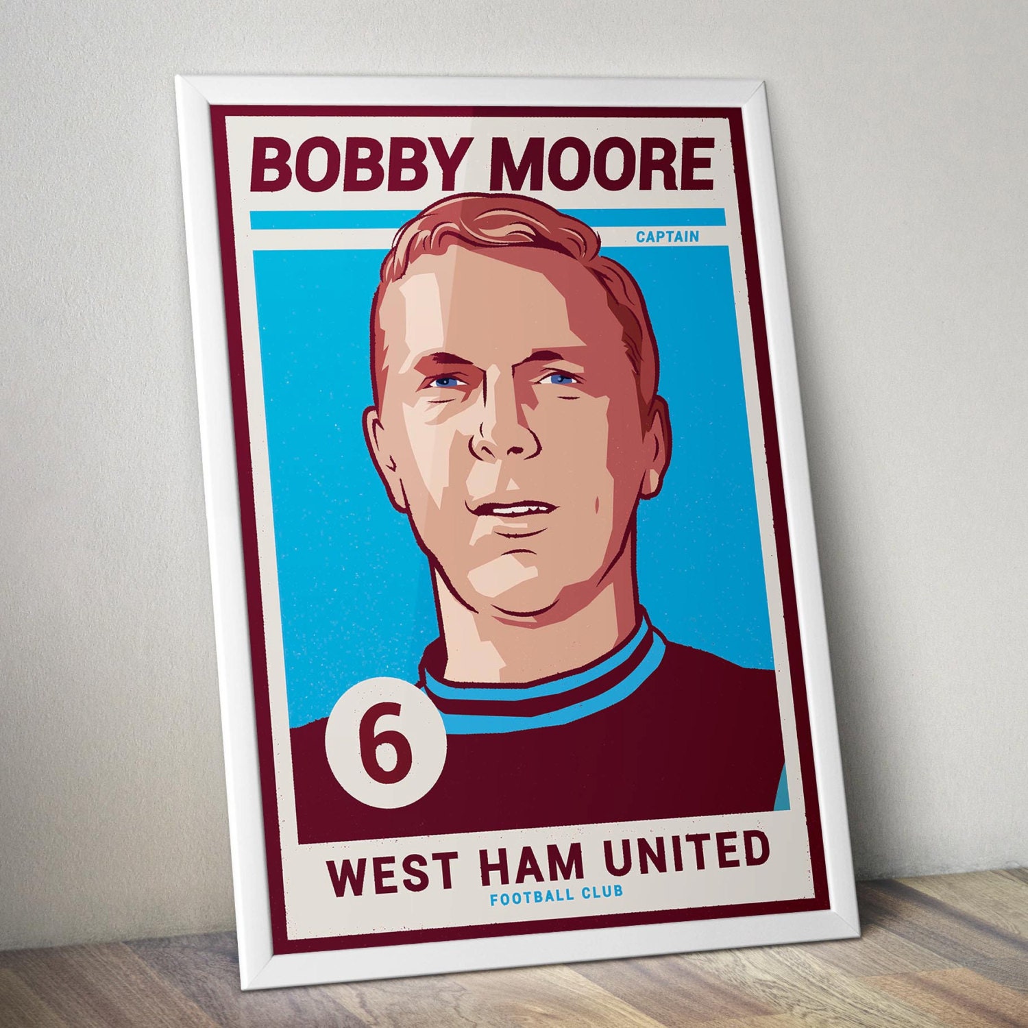 bobby moore west ham shirt