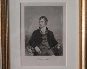 Robert Burn Steel Engravings. Framed*******.