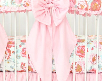 Light Pink Crib Bow